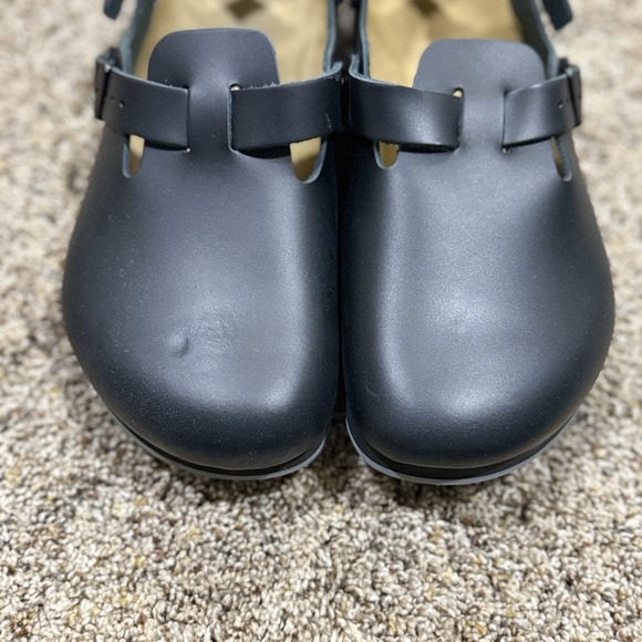 NEW IN BOX MEN BIRKENSTOCK 0061194 EUR SIZE 44, US 11M TOKIO PROF BLACK LEATHER - Picture 3 of 7